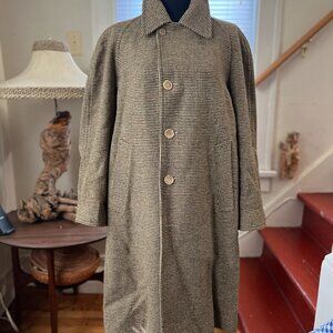 gorgeous shape woven egyptian cotton reversible coat